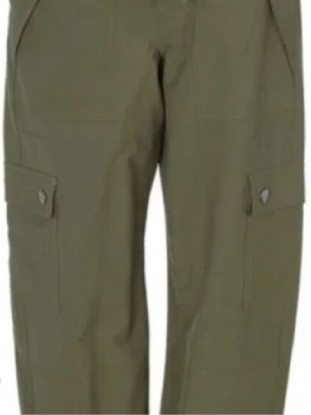 CAbi Olive Wide Leg Cargo Pants - Picture 4 of 7